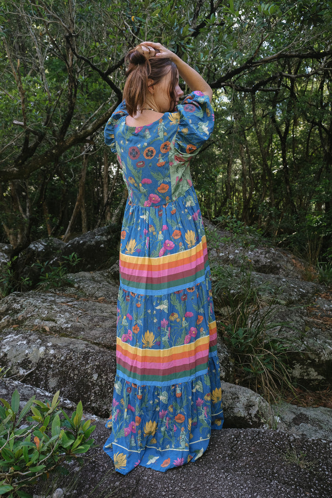 Frida Maxi Dress - Nymphs - Lazuli