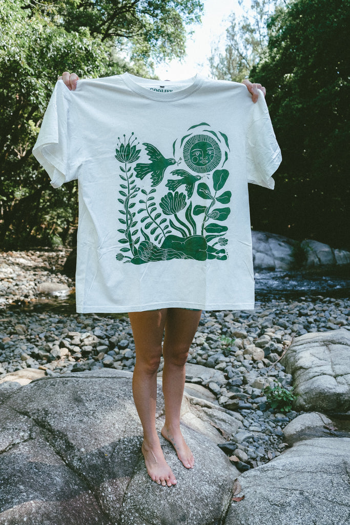 T-shirt - Cream - You're True Nature